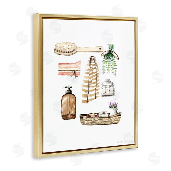 Stupell Industries Heather Desormeaux | Bathroom Goods Chart