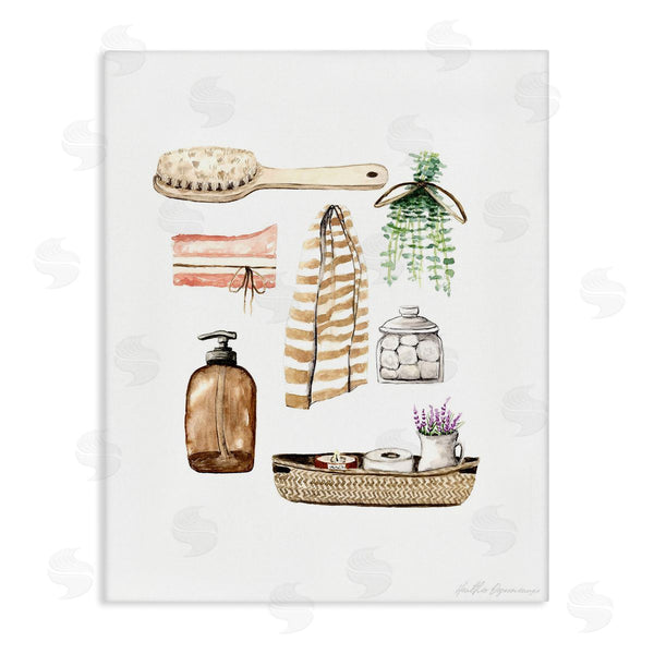 stupell industries Heather Desormeaux | Bathroom Goods Chart