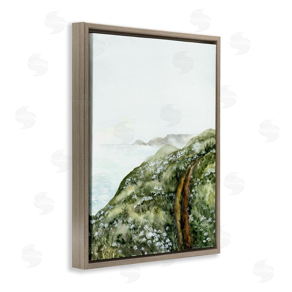 Stupell Industries Heather Desormeaux | Cliff Landscape Subtle Abstraction
