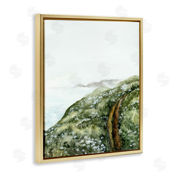 Stupell Industries Heather Desormeaux | Cliff Landscape Subtle Abstraction
