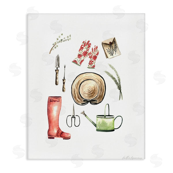 stupell industries Heather Desormeaux | Gardening Tools Chart