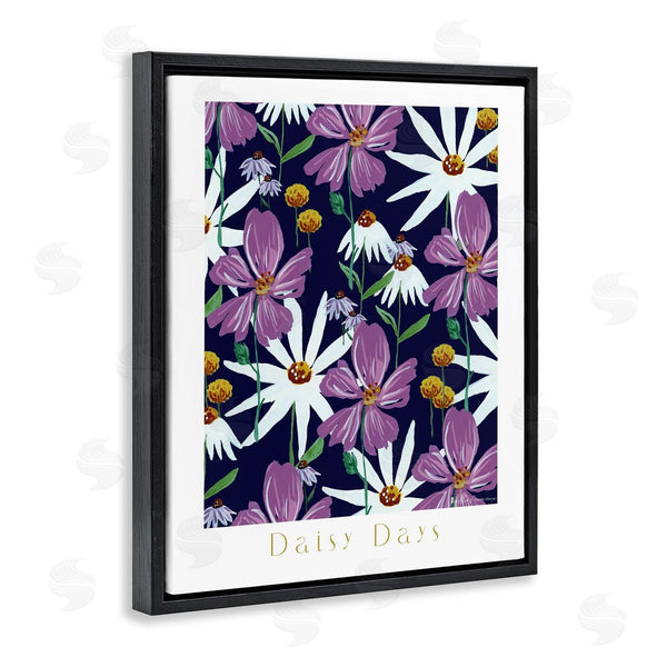 Stupell Industries Heather Desormeaux | Purple Daisy Days
