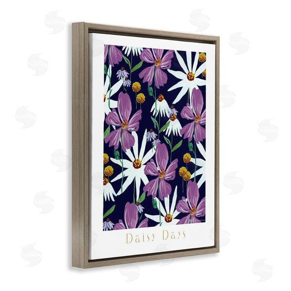 Stupell Industries Heather Desormeaux | Purple Daisy Days