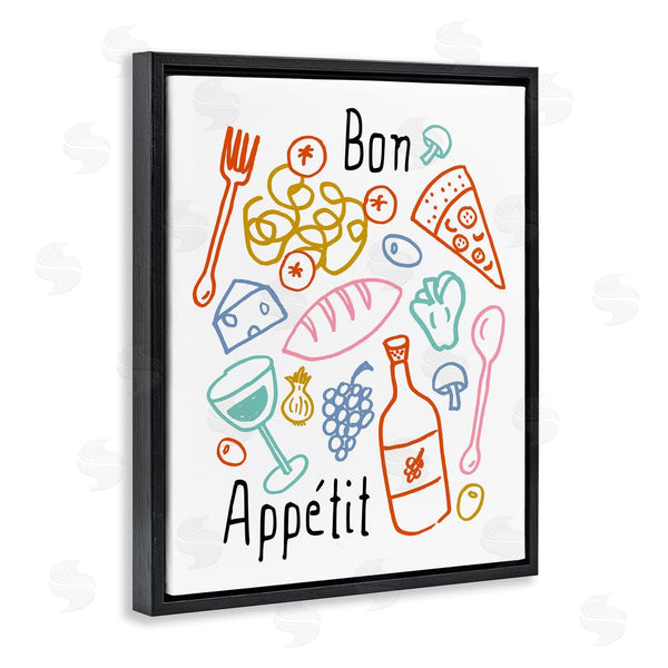 Stupell Industries Heather Dutton | Bon Appetit Colorful Sketches