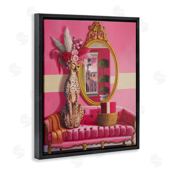 Stupell Industries Heather Gauthier | Sophisticated Leopard On Couch