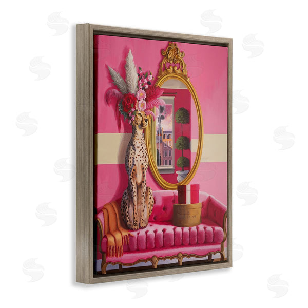 Stupell Industries Heather Gauthier | Sophisticated Leopard On Couch