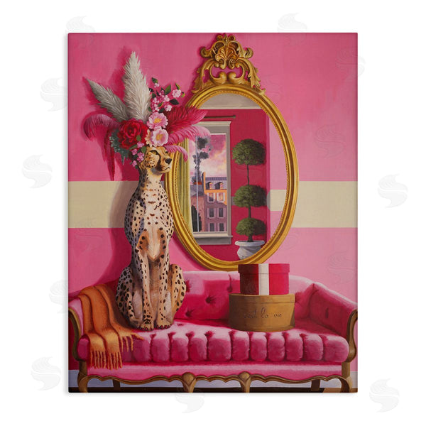 stupell industries Heather Gauthier | Sophisticated Leopard on Couch