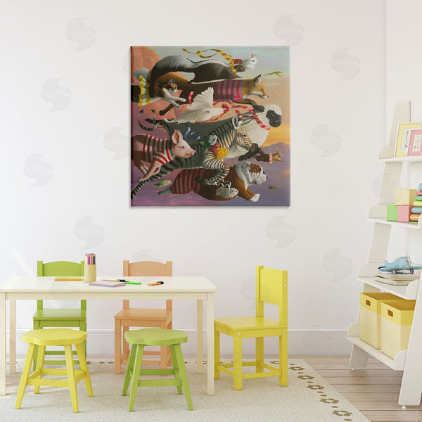 Stupell Industries Heather Gauthier | Thick As Thieves Animals Wall Art