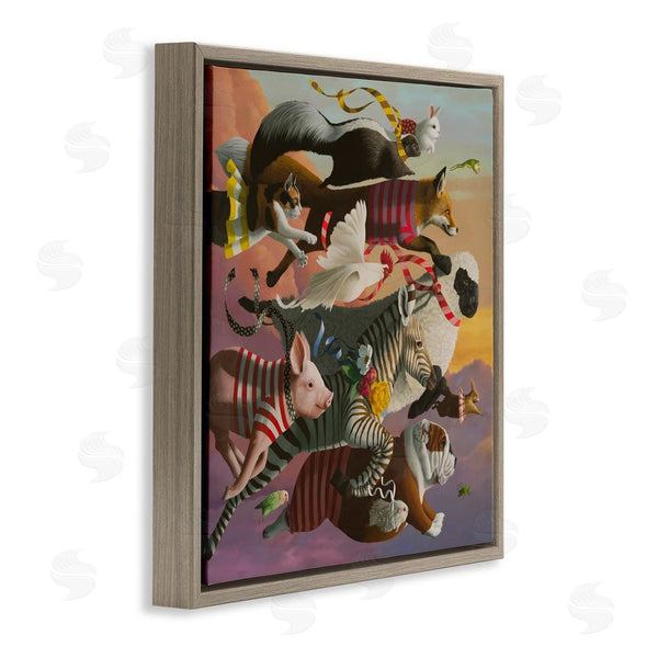 Stupell Industries Heather Gauthier | Thick As Thieves Animals Wall Art