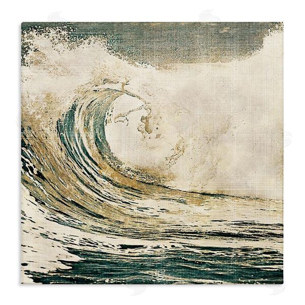 stupell industries Heather Hayes | Vintage Tidal Wave White Crest Nautical Water Wall Art