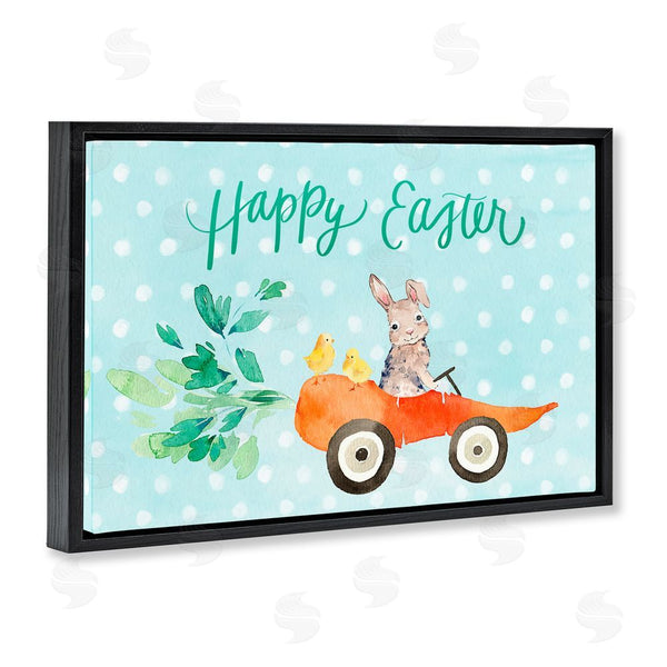 Stupell Industries Heather Lee Chan | Easter Carrot Car Bunny Wall Art