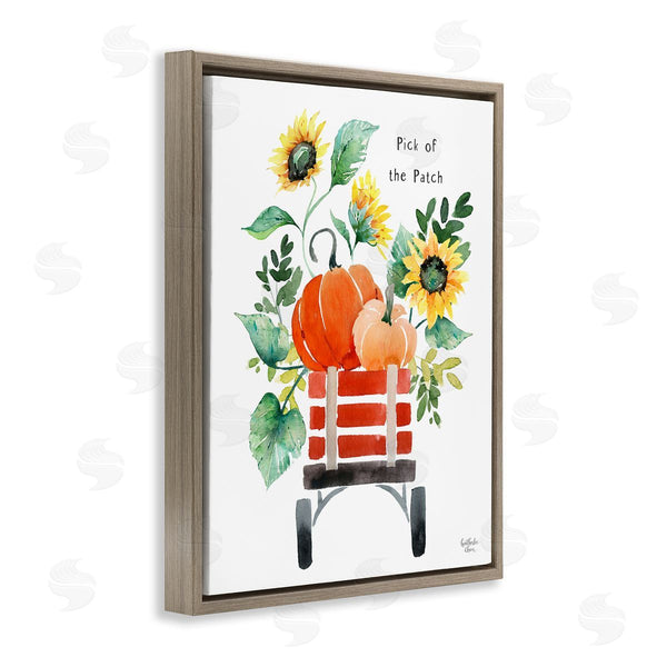 Stupell Industries Heather Lee Chan | Pick Of The Patch Seasonal Autumn Plants Sunflowers Wall Art