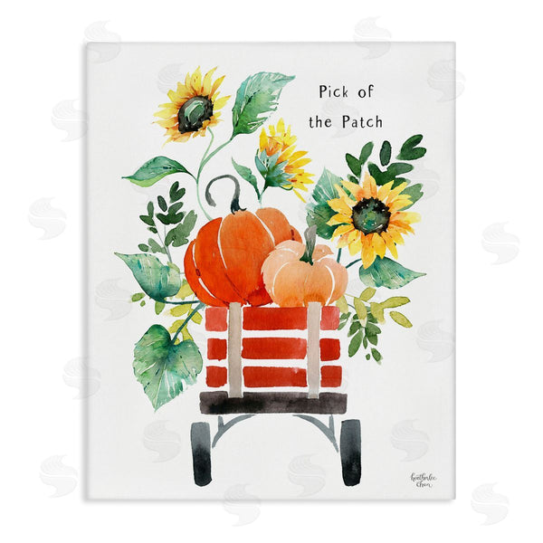 stupell industries Heather Lee Chan | Pick of the Patch Seasonal Autumn Plants Sunflowers Wall Art