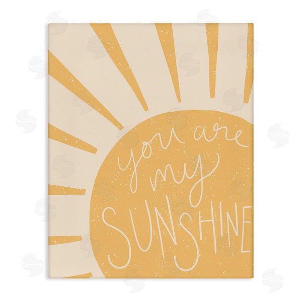 stupell industries Heather McLaughlin | You Are My Sunshine Simplistic Sun Beam Rays Wall Art