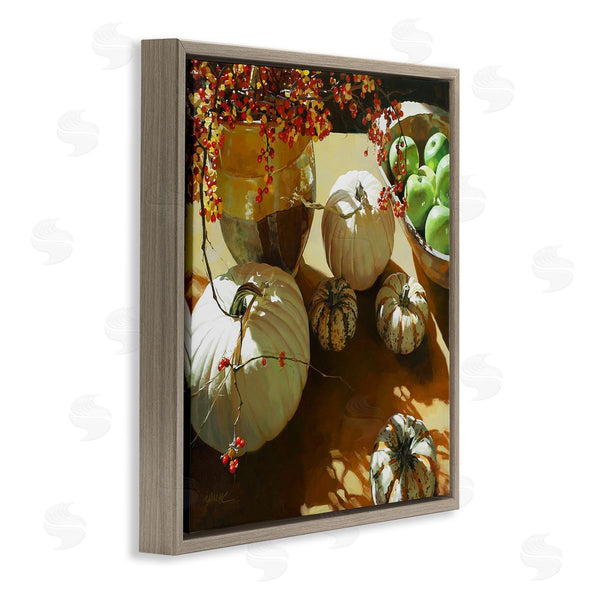 Stupell Industries Heide Presse | Autumn Pumpkin Harvest Table Wall Art
