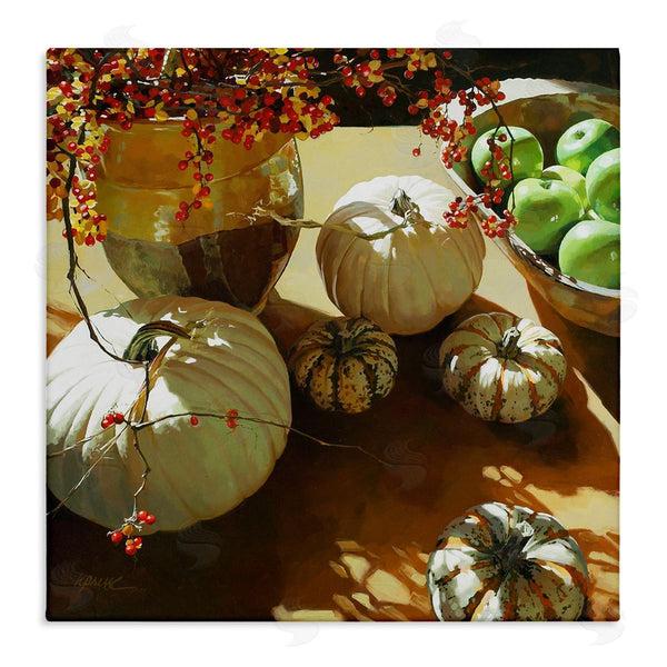 stupell industries Heide Presse | Autumn Pumpkin Harvest Table Wall Art
