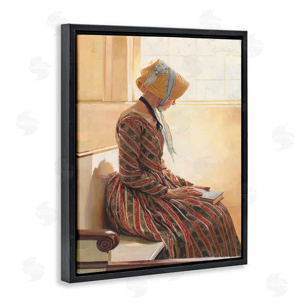 Stupell Industries Heide Presse | Female In Traditional Clothing With Book