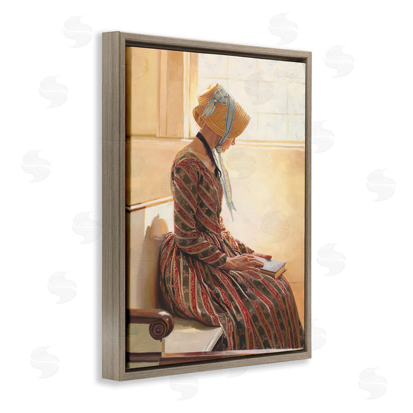 Stupell Industries Heide Presse | Female In Traditional Clothing With Book
