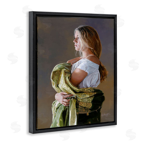 Stupell Industries Heide Presse | Woman With Intricate Cloth