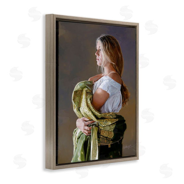 Stupell Industries Heide Presse | Woman With Intricate Cloth