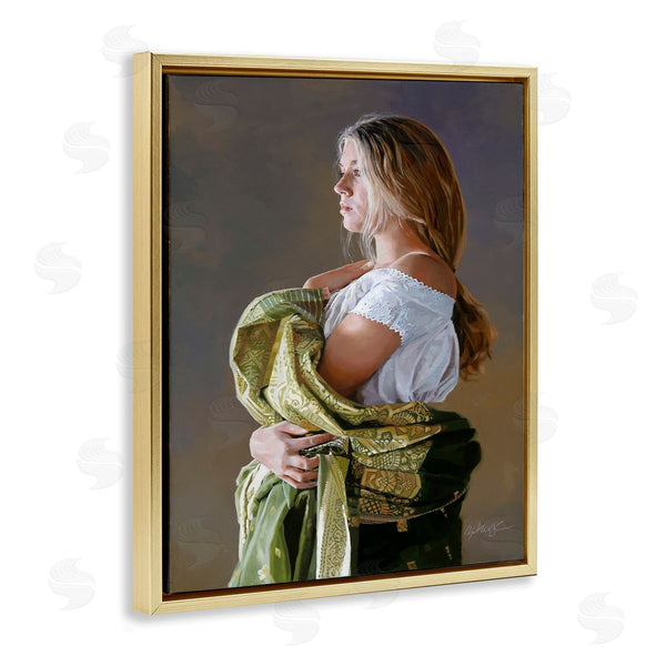 Stupell Industries Heide Presse | Woman With Intricate Cloth