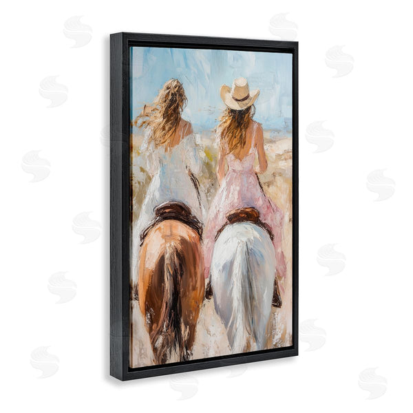 Stupell Industries Heidi Kuntz | Cowgirl Friends & Horses