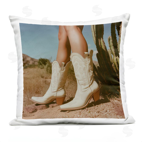 Stupell Industries Heidi Kuntz | Desert Boots Step Throw Pillow