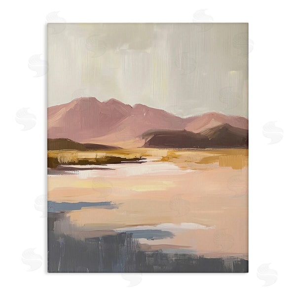 stupell industries Heidi Kuntz | Desert Mountain Sunrise Painting