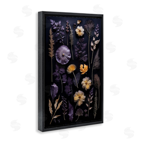 Stupell Industries Heidi Kuntz | Flower Specimens On Black
