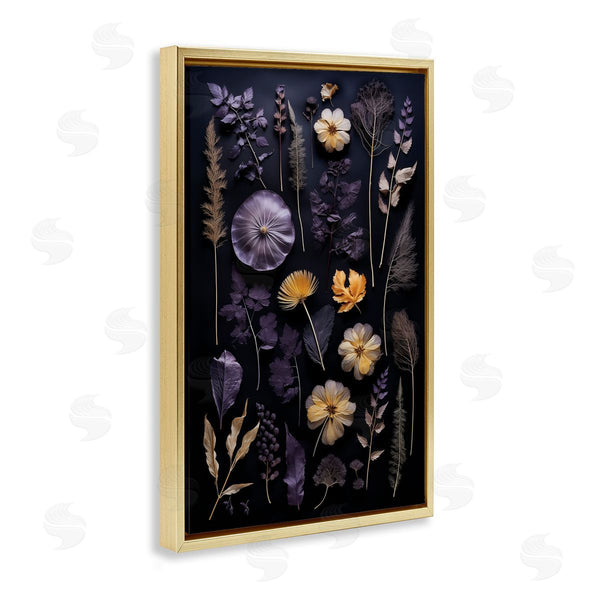 Stupell Industries Heidi Kuntz | Flower Specimens On Black