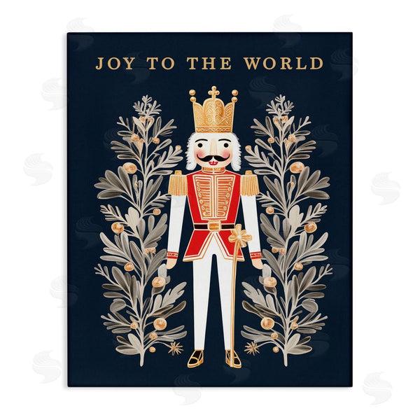 stupell industries Heidi Kuntz | Joy To World Happy Nutcracker Wall Art
