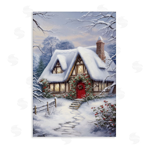 stupell industries Heidi Kuntz | Niveous Winter Cottage