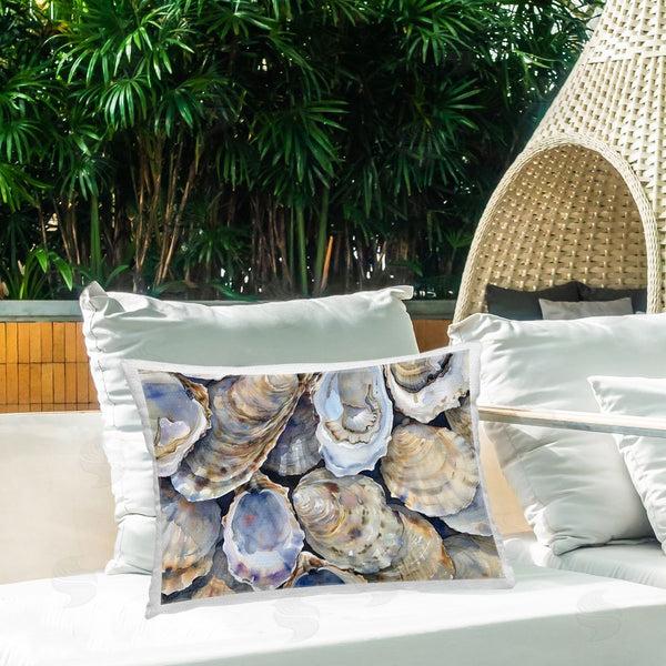 Stupell Industries Heidi Kuntz | Oyster Shellabration Pile Throw Pillow