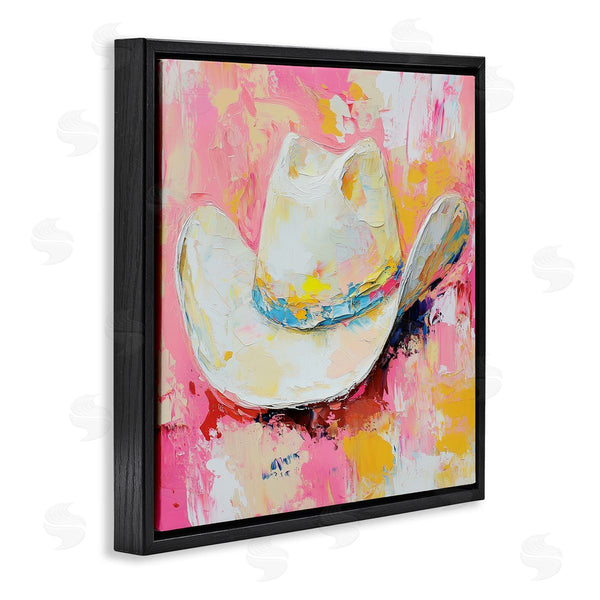 Stupell Industries Heidi Kuntz | Painterly Brushed Cowgirl Hat