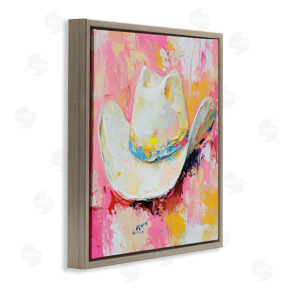 Stupell Industries Heidi Kuntz | Painterly Brushed Cowgirl Hat