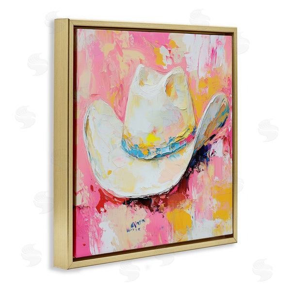 Stupell Industries Heidi Kuntz | Painterly Brushed Cowgirl Hat