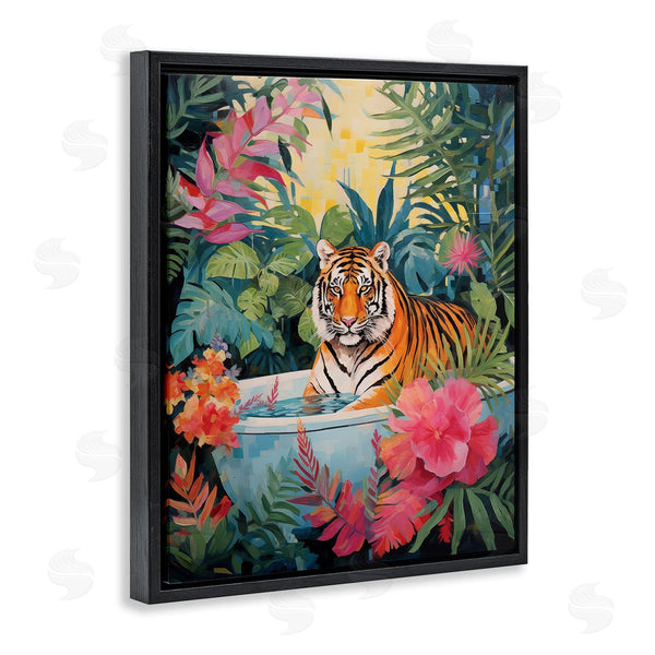 Stupell Industries Heidi Kuntz | Tiger In Luxurious Bath