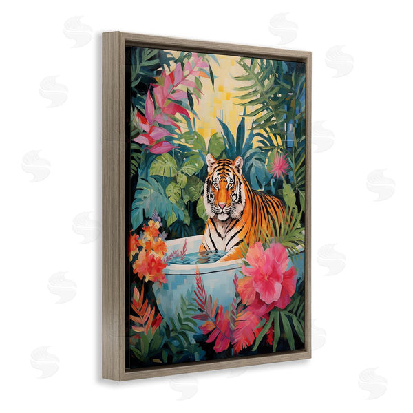 Stupell Industries Heidi Kuntz | Tiger In Luxurious Bath