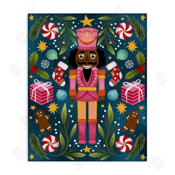 stupell industries Hey Bre Creative Studio | Holiday Nutcracker with Festive Treats