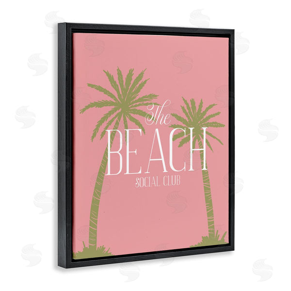 Stupell Industries Hey Bre Creative Studio | Pink Beach Social Club
