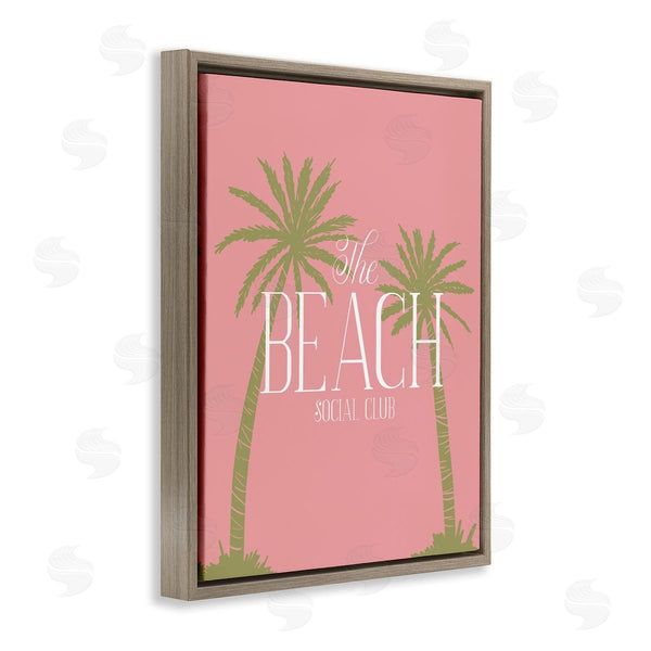 Stupell Industries Hey Bre Creative Studio | Pink Beach Social Club
