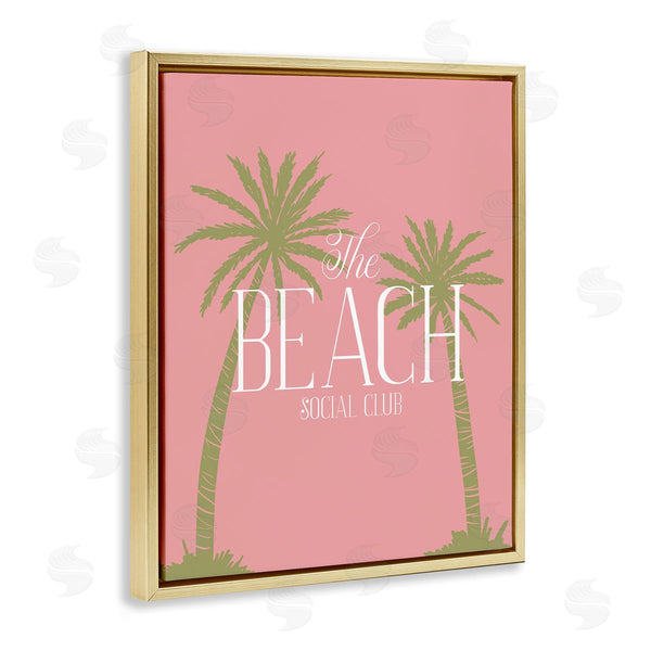 Stupell Industries Hey Bre Creative Studio | Pink Beach Social Club