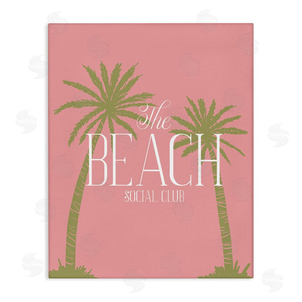 stupell industries Hey Bre Creative Studio | Pink Beach Social Club