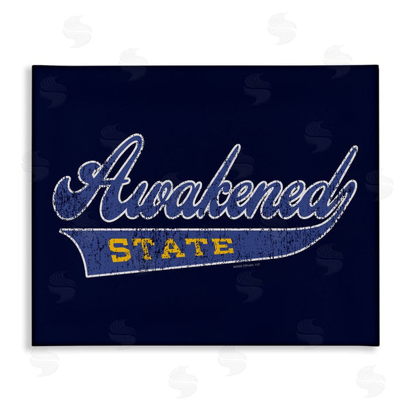 stupell industries Higher Learning/Life Is High | Awakened State Varsity Wall Art