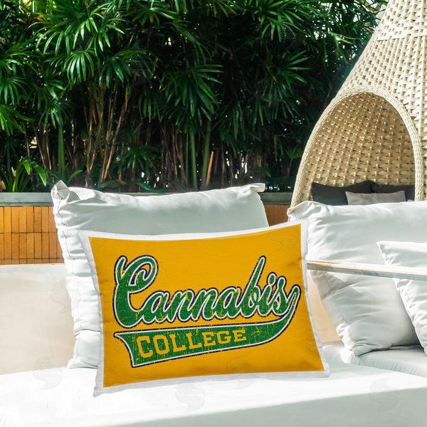 Stupell Industries Higher Learning/Life Is High | Cannabis College Varsity