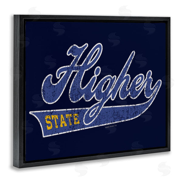 Stupell Industries Higher Learning/Life Is High | Higher State Varsity Style Wall Art