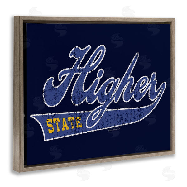Stupell Industries Higher Learning/Life Is High | Higher State Varsity Style Wall Art
