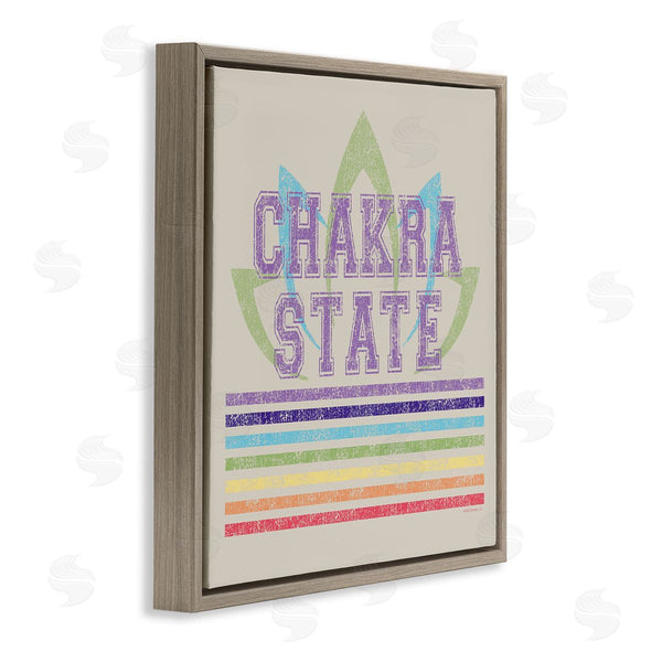 Stupell Industries Higher Learning/Life Is High | Vintage Chakra State Wall Art