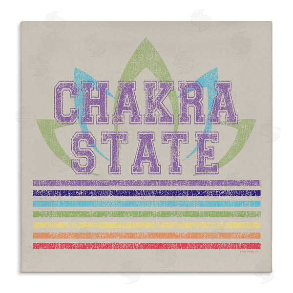 stupell industries Higher Learning/Life Is High | Vintage Chakra State Wall Art