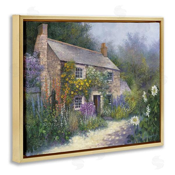 Stupell Industries Hilary Mayes | Gardener's Cottage View